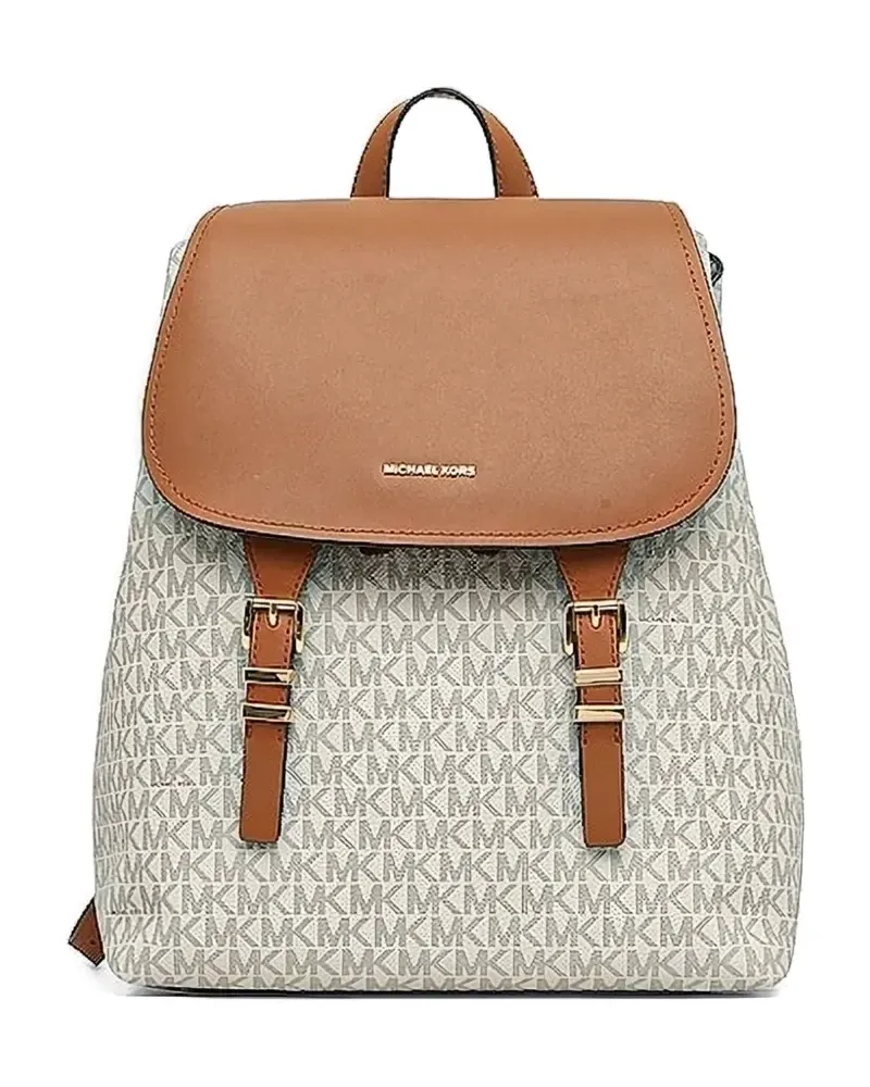 Michael Kors Rucksack mit Monogramm - Nude Nude