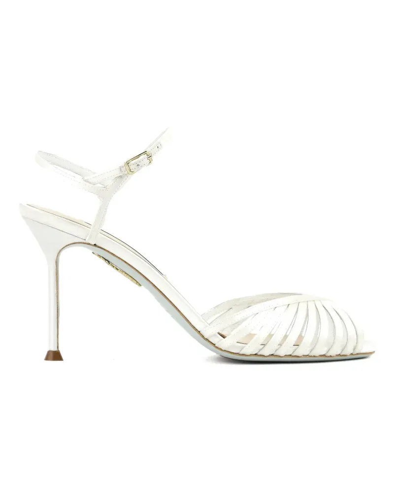 Aquazzura Hold Me Sandalen, 85cm - Weiß Weiß