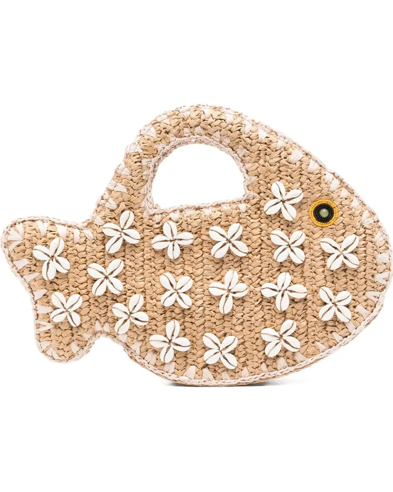 Simon Miller Puka Fish Tote Bag - Nude Nude