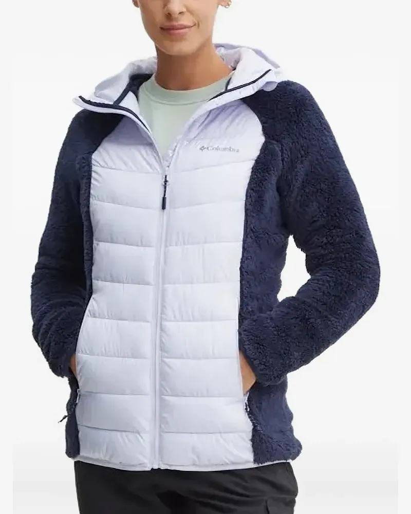 Columbia Sportswear Company Jacke mit Fleece-Einsätzen - Blau Blau