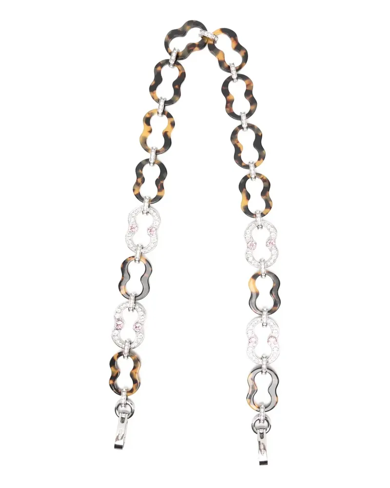 Prada Kettenriemen - Silber Silber