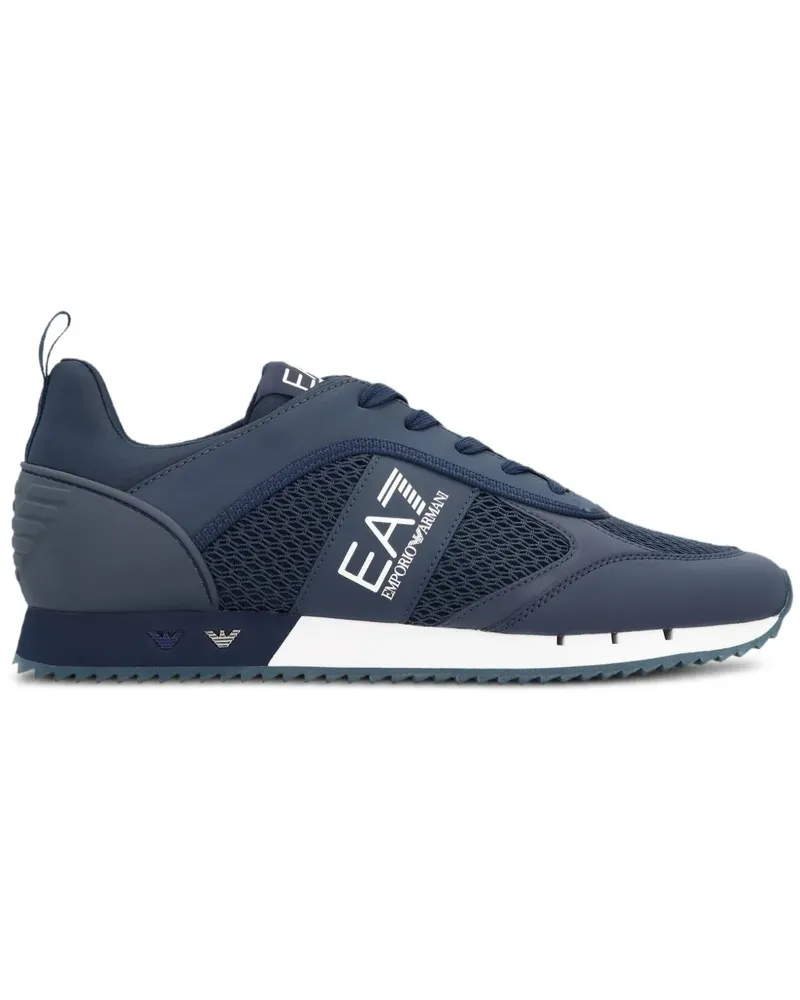 EA7 EA7 Sneakers mit Logo - Blau Blau