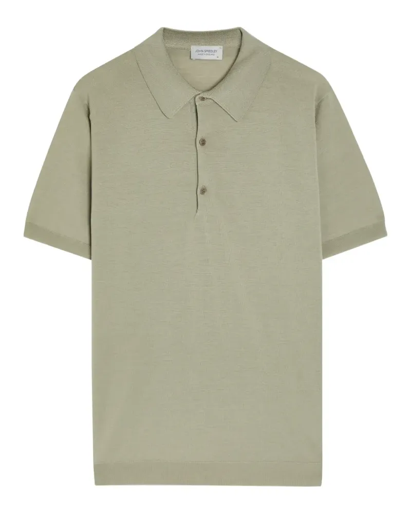 John Smedley Macloud polo shirt - Grün Grün