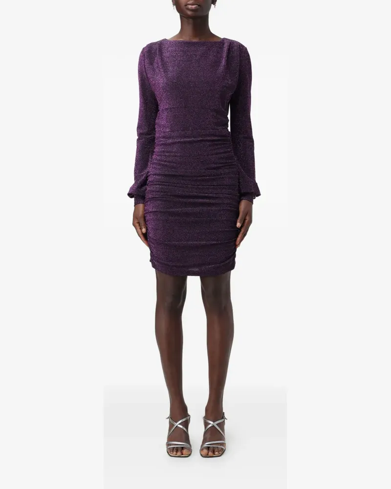 Gaëlle Bonheur Kurzes Jerseykleid - Violett Violett
