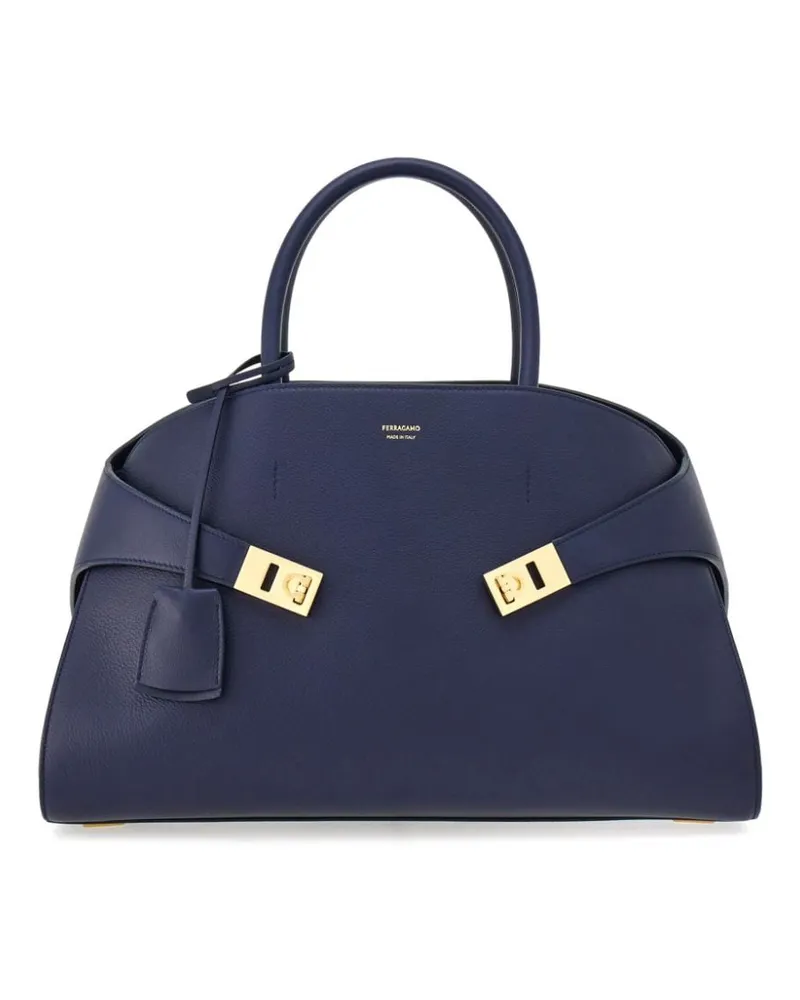 Ferragamo Klassischer Shopper - Blau Blau
