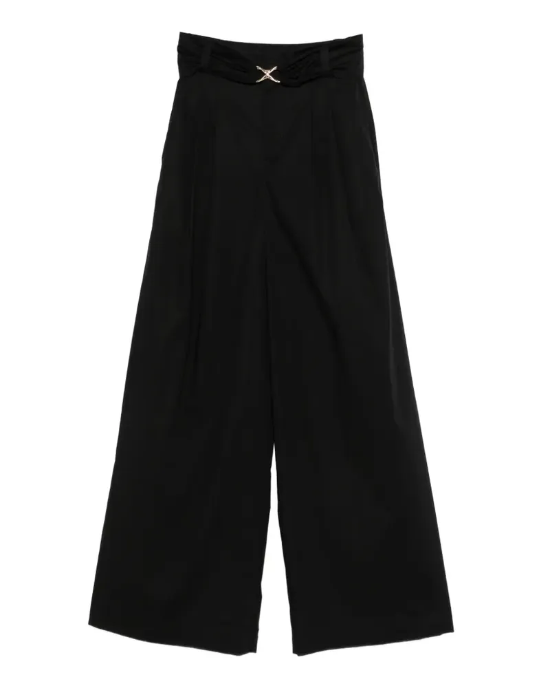 Twin-Set wide-leg trousers - Schwarz Schwarz