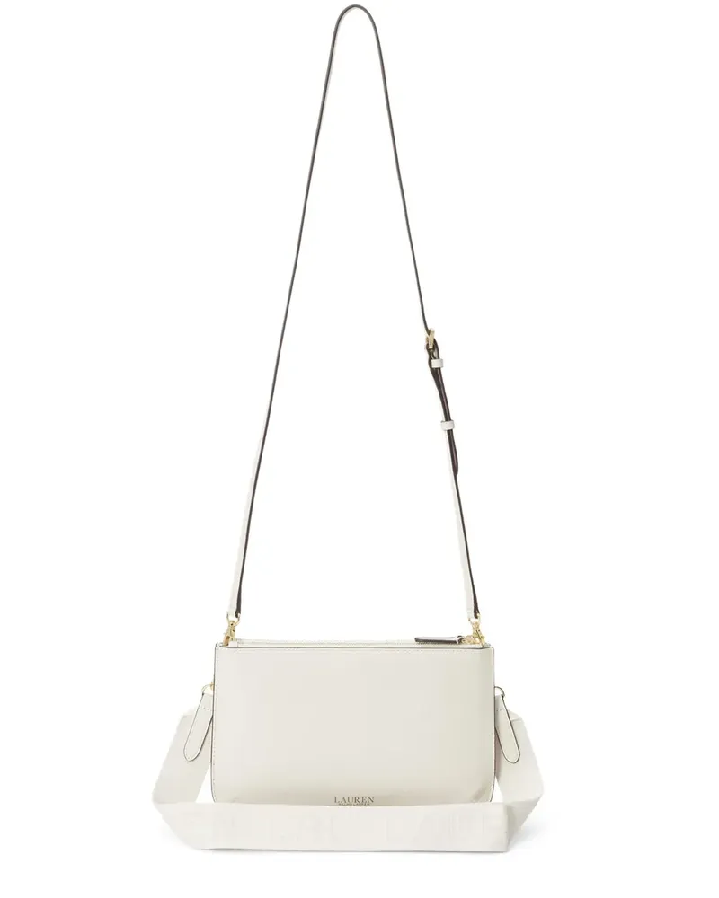 Ralph Lauren zip satchel shoulder bag - Nude Nude