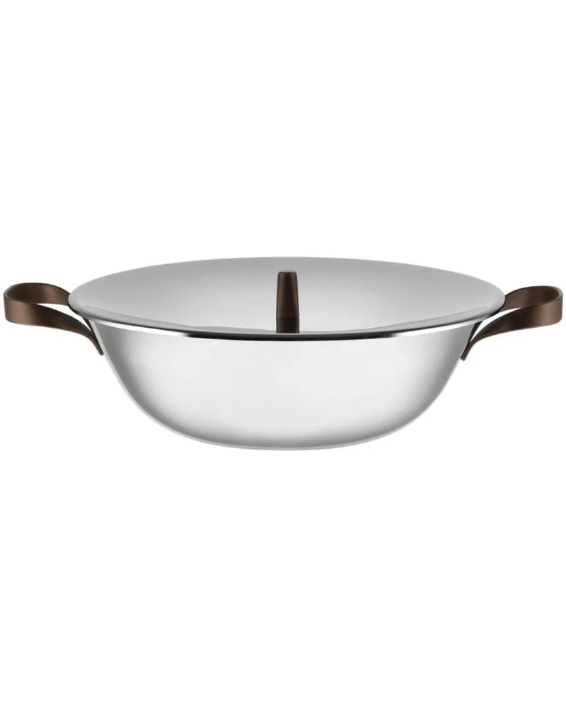 Alessi Edo Wokpfanne - Silber Silber