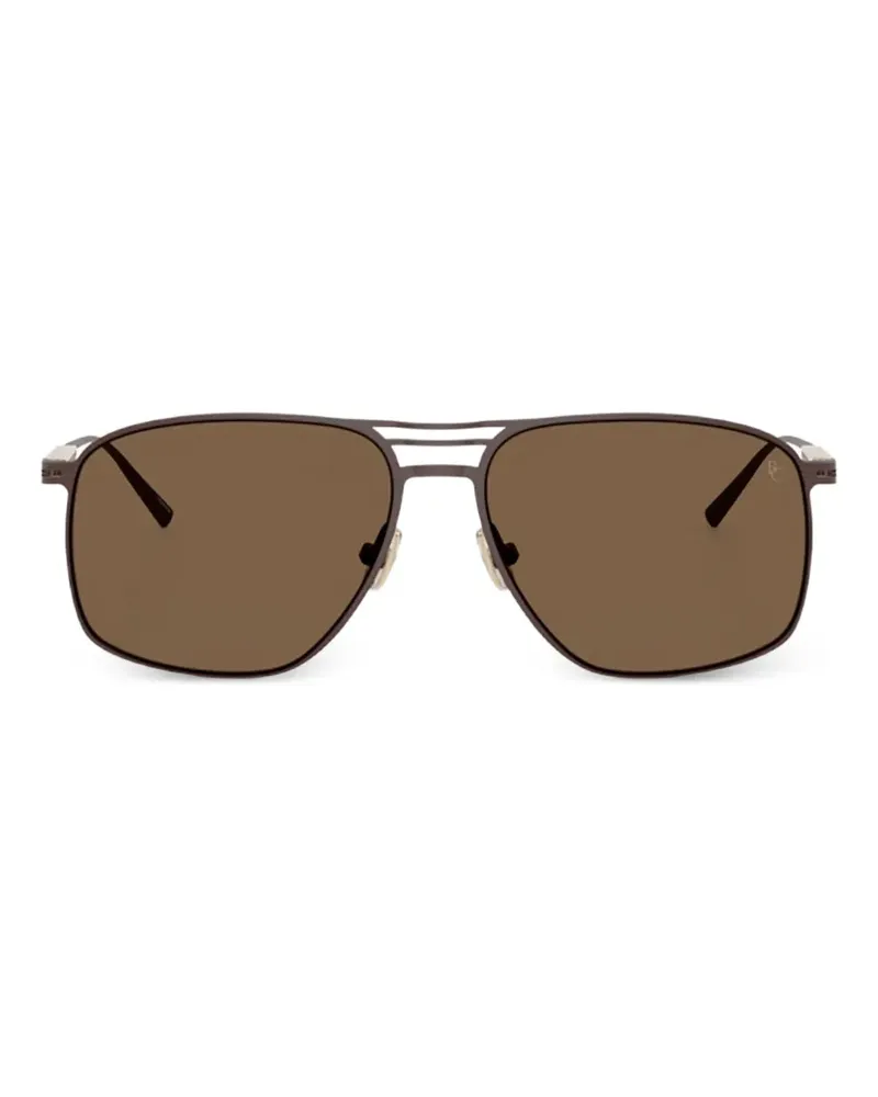 Brunello Cucinelli Pilotenbrille - Braun Braun