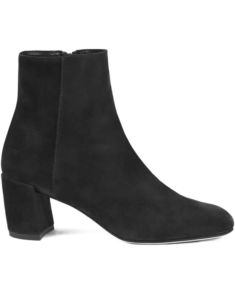 Attilio Giusti Leombruni Stiefel mit Blockabsatz 50mm - Schwarz Schwarz