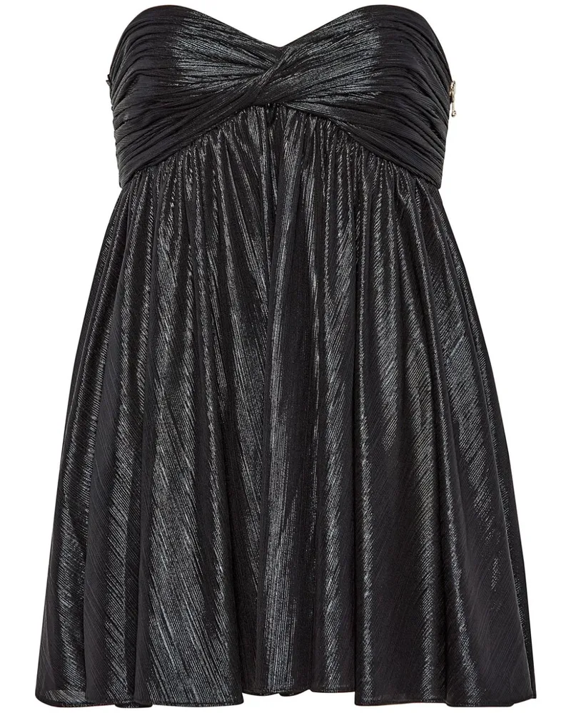Retrofête Kaiser Minikleid - Schwarz Schwarz