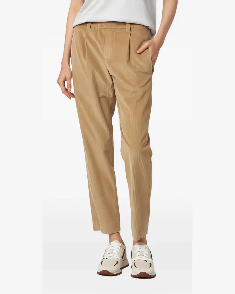 Brunello Cucinelli Cordhose mit Falten - Nude Nude