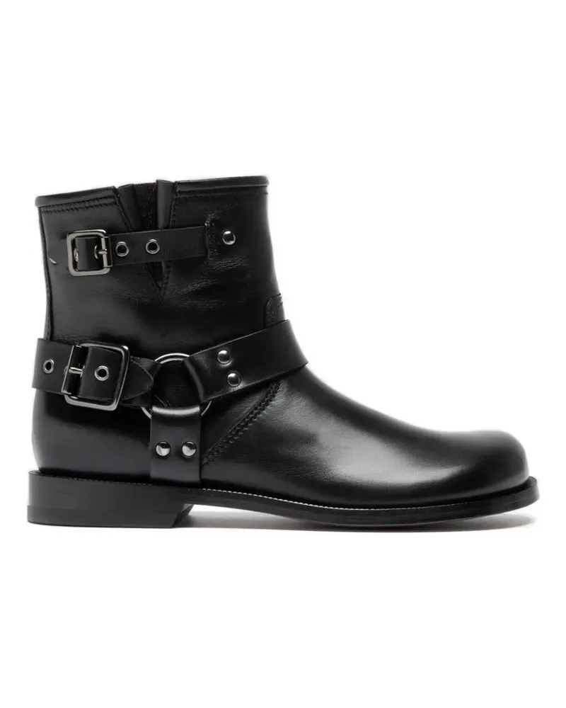 Officine Creative Italia Emerald 016 biker boots - Schwarz Schwarz