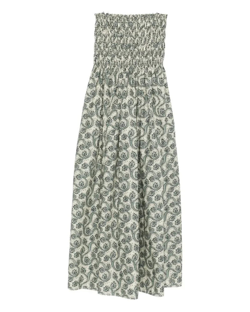 Matteau Gerafftes Maxikleid - Nude Nude