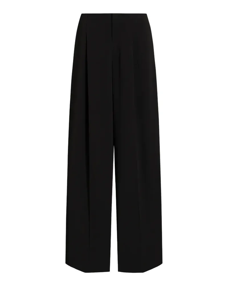 Alberta Ferretti Plissierte Hose - Schwarz Schwarz
