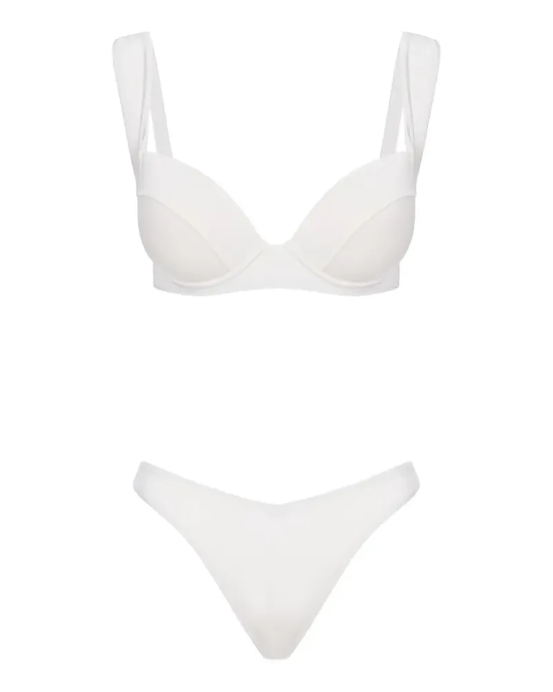 Noire Swimwear Ava Ivy bikini - Weiß Weiß