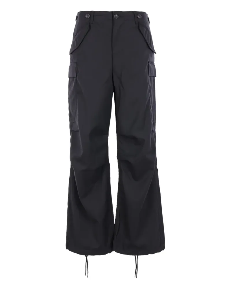 Junya Watanabe wool-blend cargo pants - Schwarz Schwarz