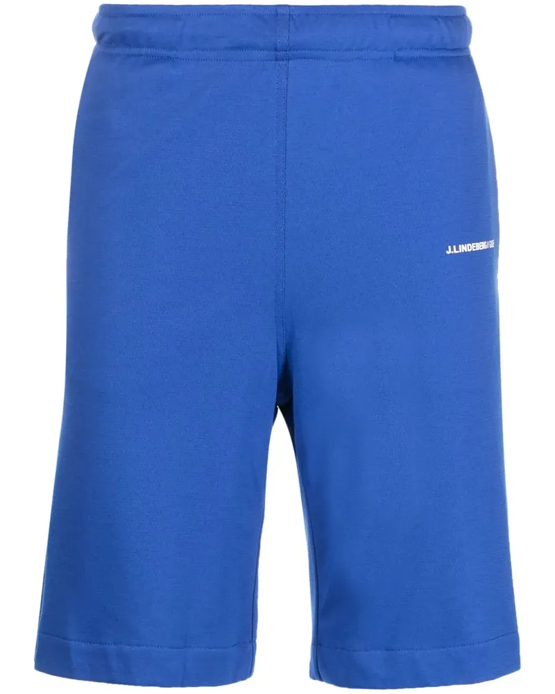 J.Lindeberg Shorts mit elastischem Bund - Blau Blau