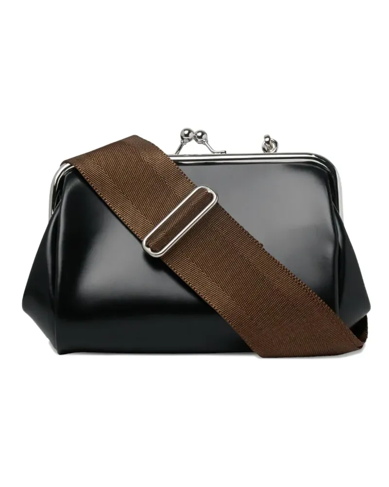 Comme des Garçons detachable-strap clasp bag - Schwarz Schwarz