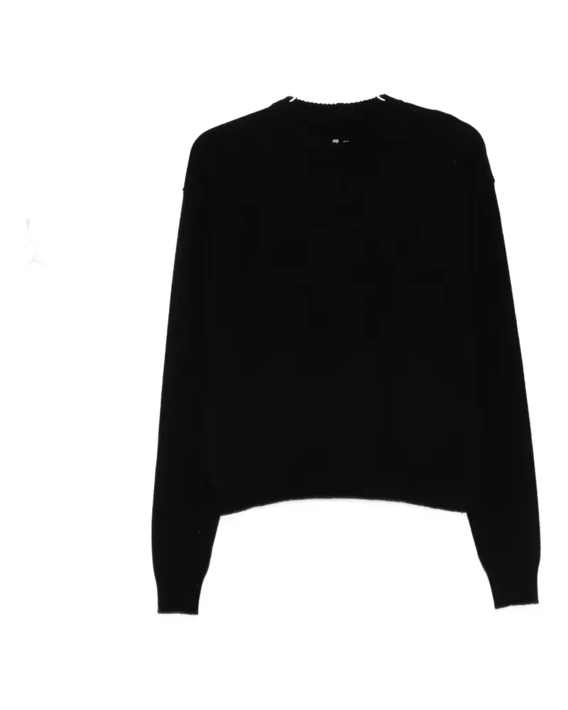 Rick Owens Pullover mit rundem Ausschnitt - Schwarz Schwarz