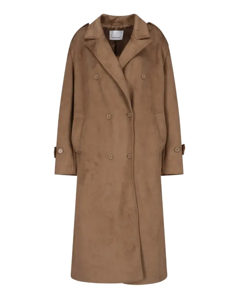 FRANKIE Shop double-breasted coat - Braun Braun