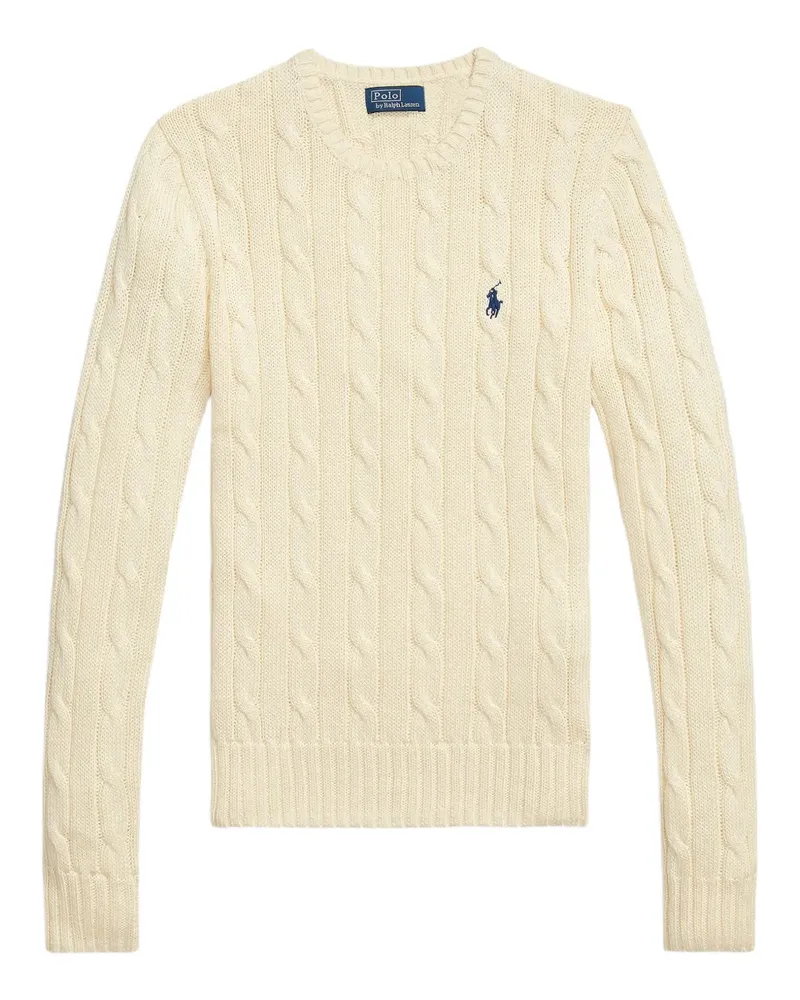 Ralph Lauren Pullover mit Zopfmuster - Gelb Gelb