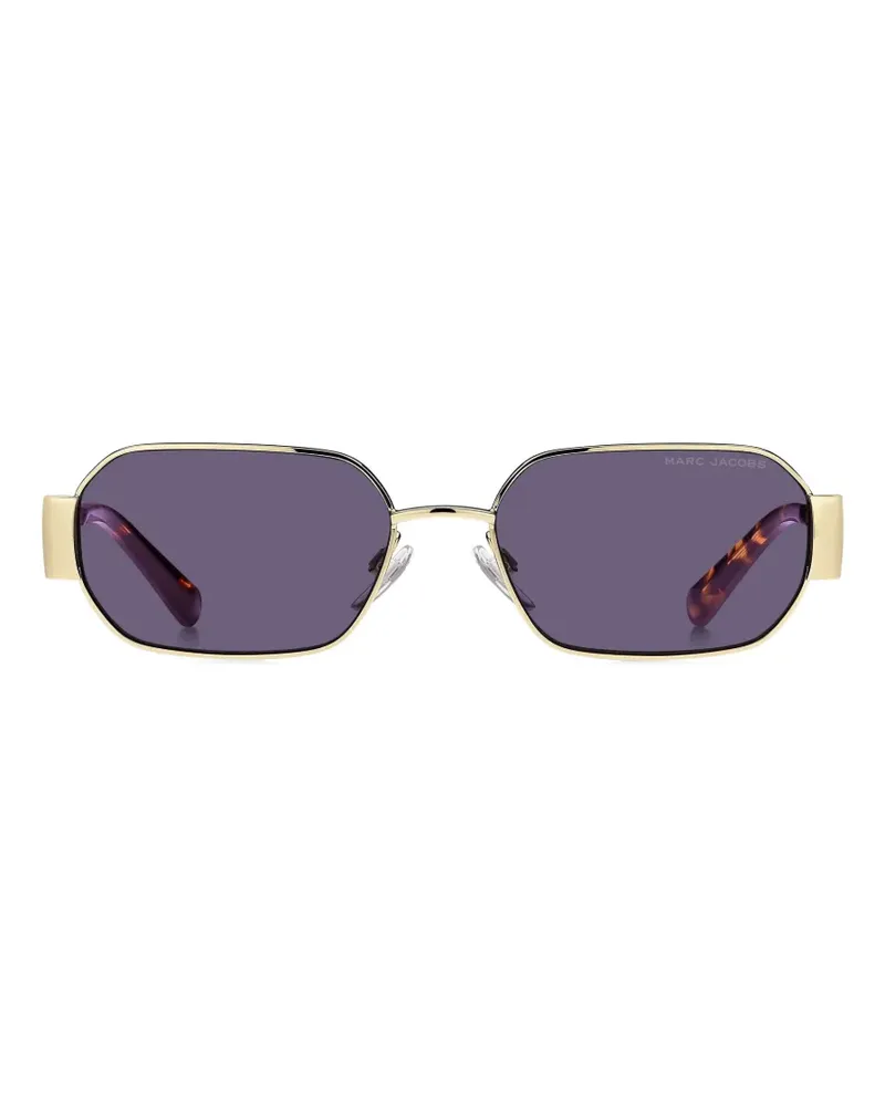 Marc Jacobs geometric-frame sunglasses - Gold Gold