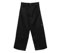 Twill-Hose im Utility-Look - Schwarz