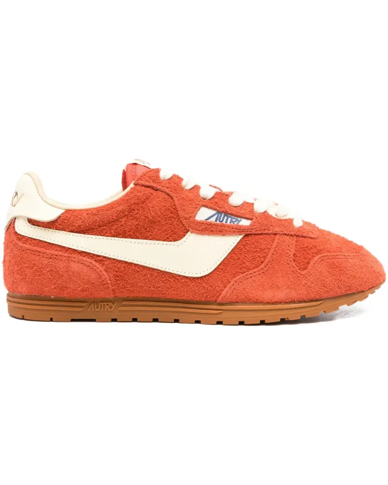 AUTRY Sneakers aus Wildleder - Orange Orange