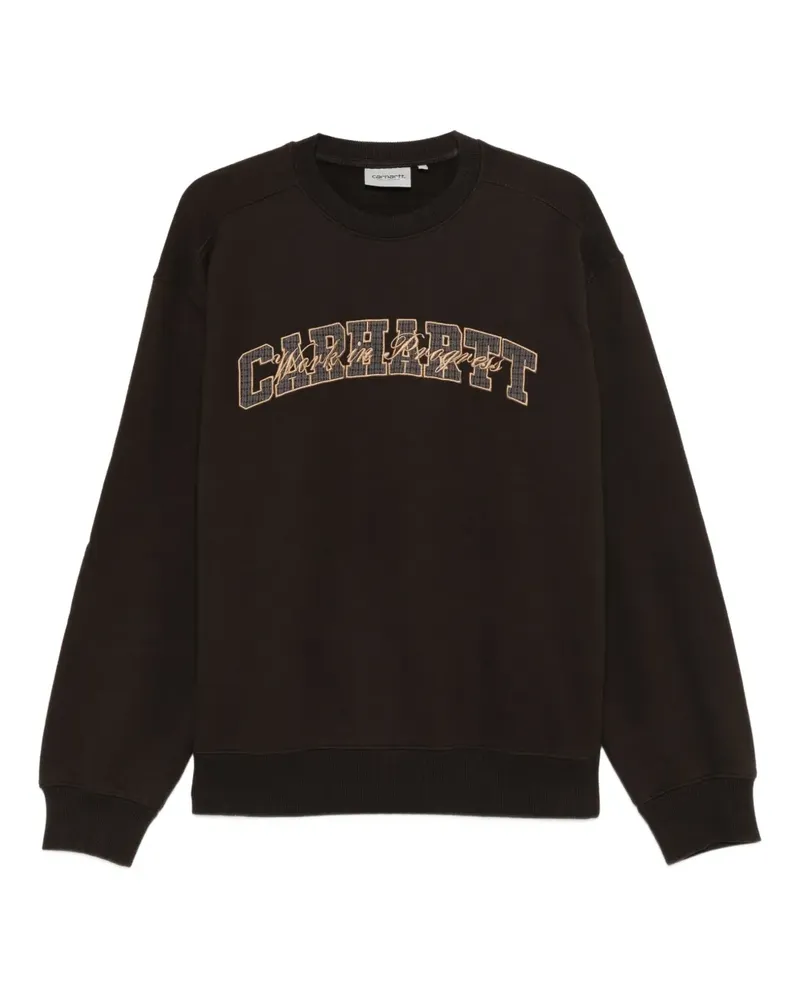 Carhartt WIP Big School crew-neck sweatshirt - Braun Braun