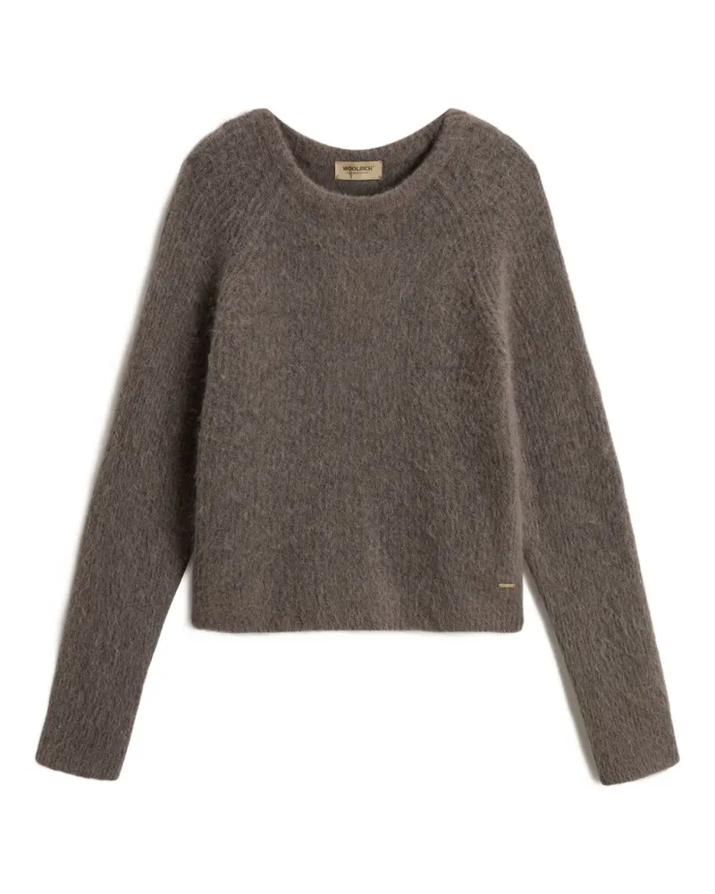 Woolrich Pullover mit Rundhalsausschnitt - Braun Braun