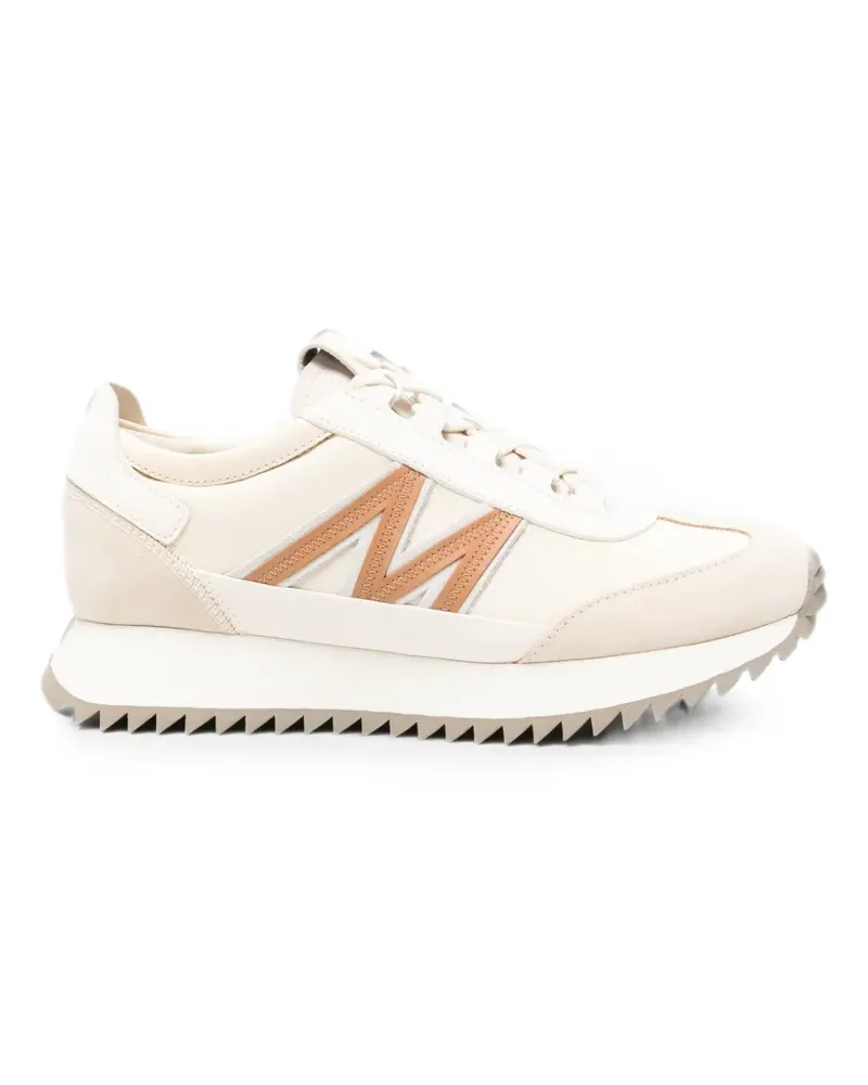 Moncler Sneakers mit Logo-Patch - Nude Nude