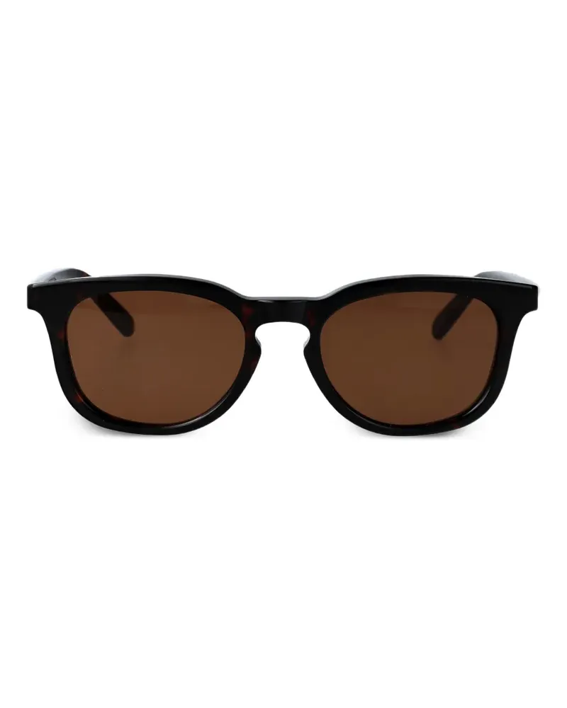 Maison Margiela square-frame lunettes 3 sunglasses - Schwarz Schwarz