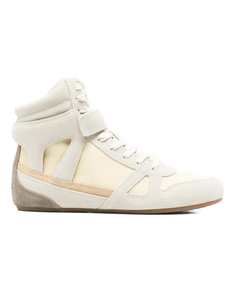 Isabel Marant Senny High Sneakers aus Wildleder - Grau Grau