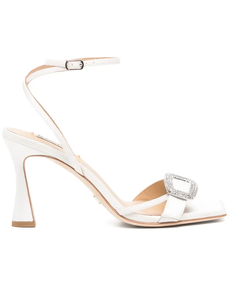 Badgley Mischka Judith Sandalen 85mm - Weiß Weiß