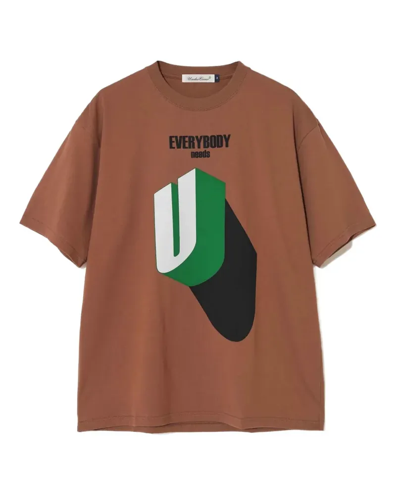 Undercover printed T-shirt - Braun Braun