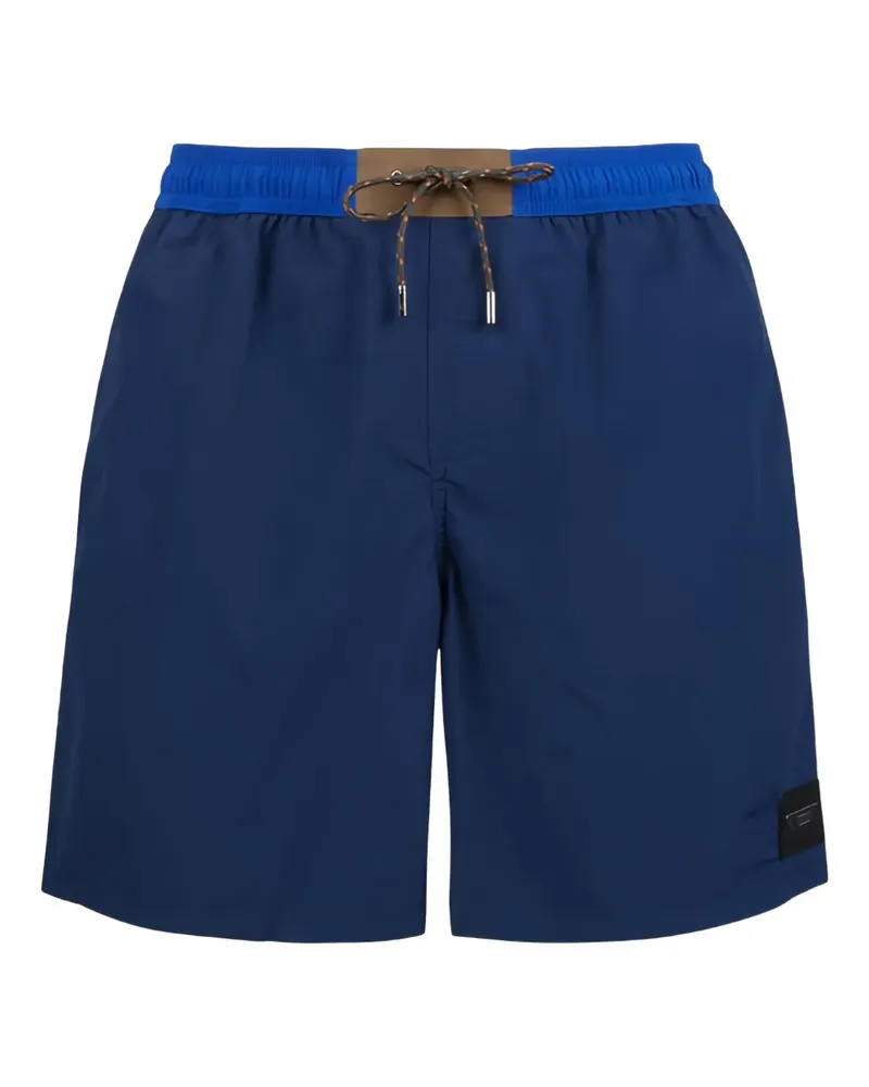 SEASE Cod-3 Badeshorts mit Kordelzug - Blau Blau