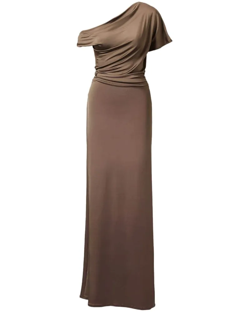 TOVE Inez Maxikleid - Braun Braun
