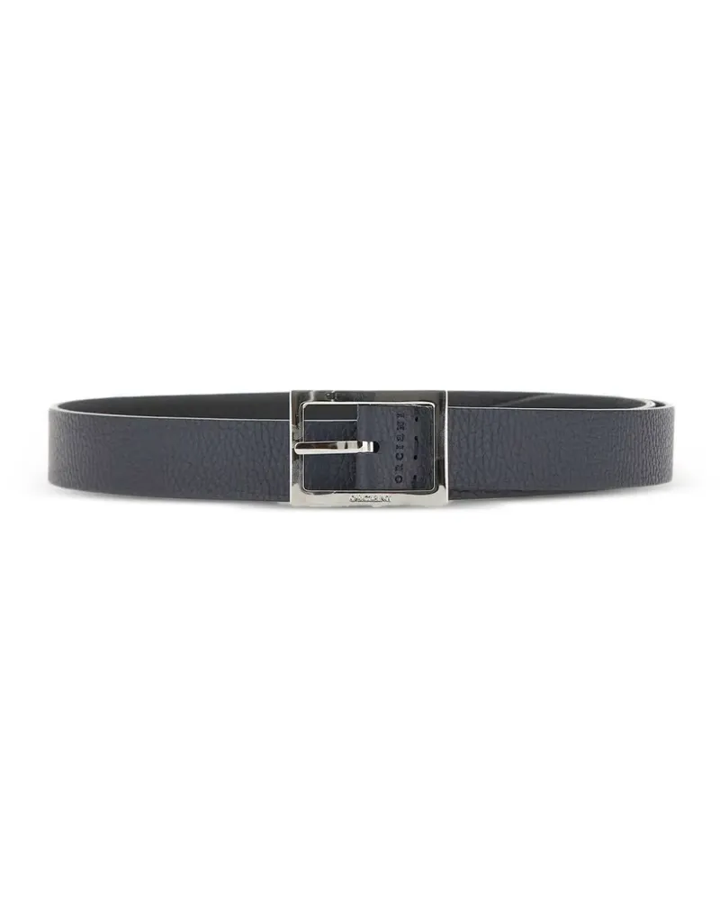 Orciani Wendbarer Dollaro Double Gürtel - Blau Blau