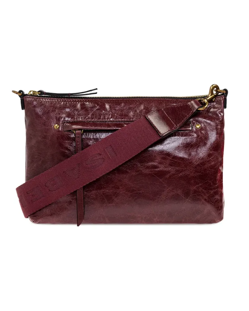 Isabel Marant Tote Bag mit Logo-Riemen - Rot Rot
