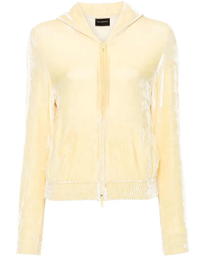 Balenciaga BB Paris Kapuzenjacke - Gelb Gelb