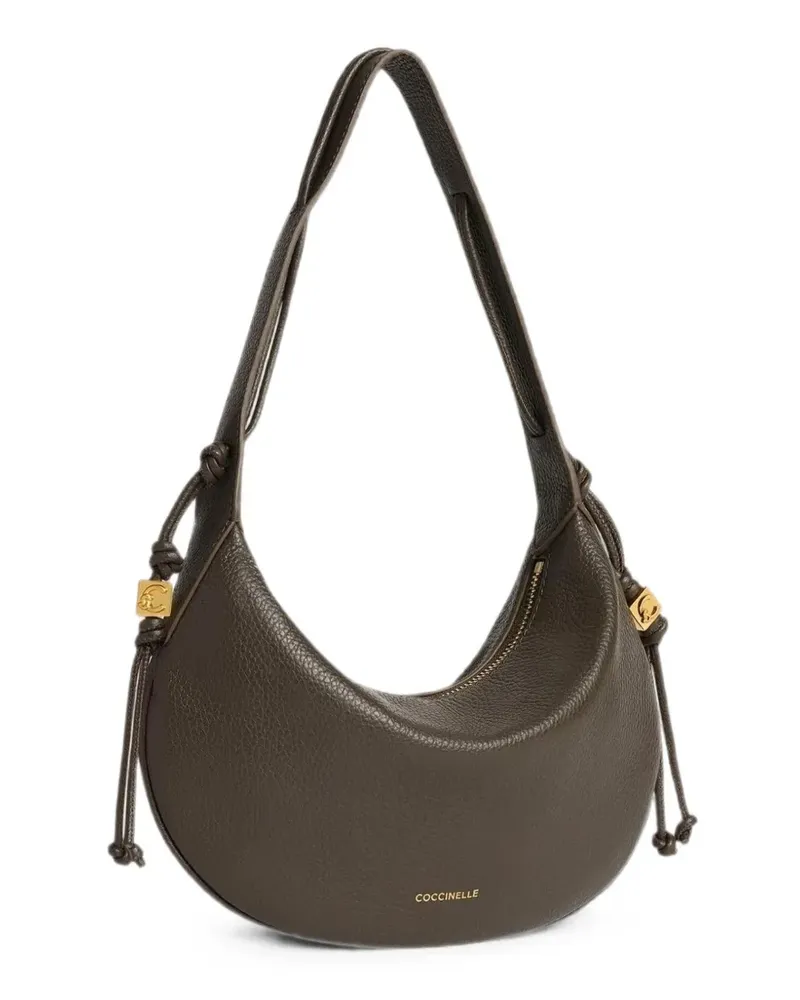 Coccinelle small Thess leather shoulder bag - Grün Grün