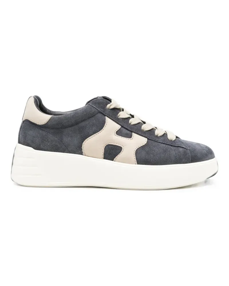 Hogan Rebel Sneakers mit Logo-Patch - Blau Blau
