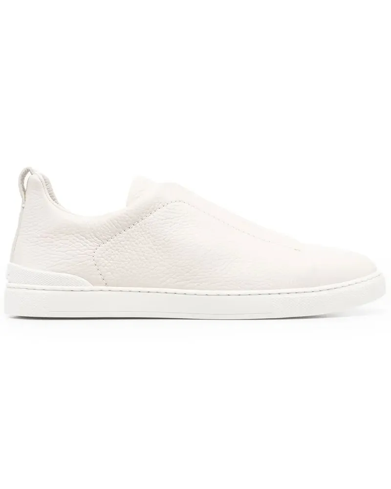 Ermenegildo Zegna Triple Stitch Sneakers - Nude Nude