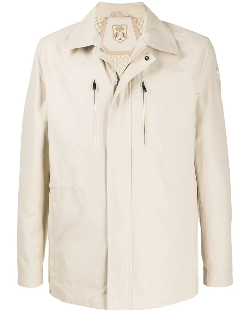 Corneliani Leichte Utility-Jacke - Nude Nude