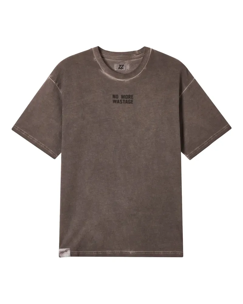 Izzue Klassisches T-Shirt - Braun Braun