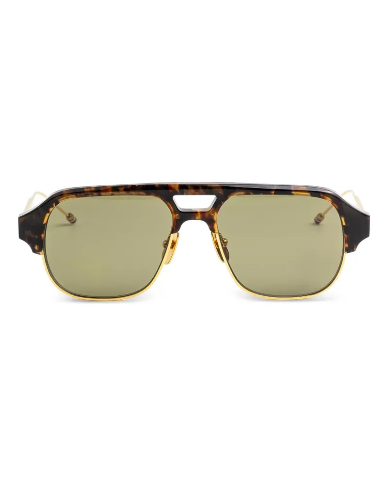 Thom Browne pilot-frame sunglasses - Braun Braun