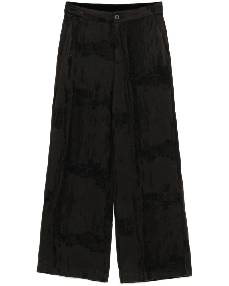 TRANSIT Palazzohose mit weitem Bein - Grau Grau