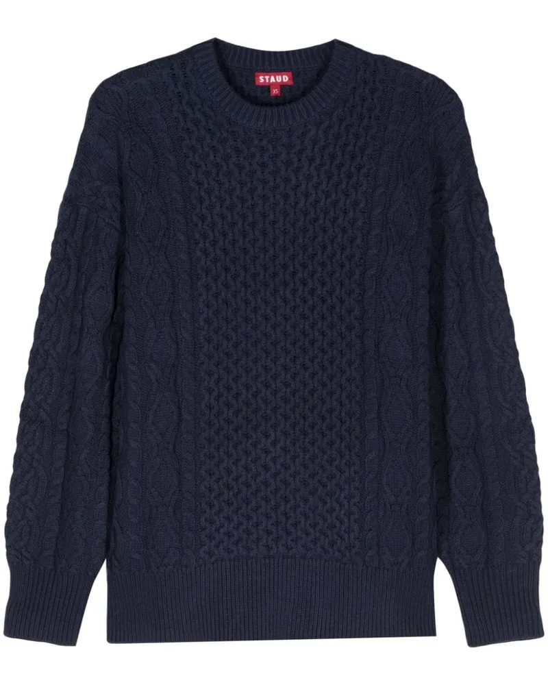 STAUD Tracy Pullover - Blau Blau