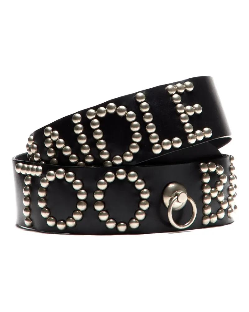 Doublet studded-embellishment belt - Schwarz Schwarz